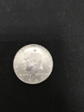 1969-D United States Kennedy Half Dollar - 40% Silver Coin - 0.147 ASW