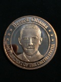 BARACK OBAMA POTUS 1 Ounce .999 Fine Copper Bullion Round