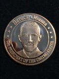 BARACK OBAMA POTUS 1 Ounce .999 Fine Copper Bullion Round