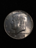 United States 1967 Kennedy Half Dollar - 40% Silver Coin - 0.147 ASW