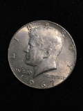 United States 1967 Kennedy Half Dollar - 40% Silver Coin - 0.147 ASW