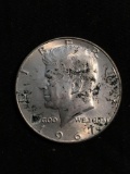 United States 1967 Kennedy Half Dollar - 40% Silver Coin - 0.147 ASW