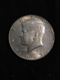 United States 1967 Kennedy Half Dollar - 40% Silver Coin - 0.147 ASW