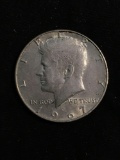 United States 1967 Kennedy Half Dollar - 40% Silver Coin - 0.147 ASW