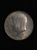 United States 1967 Kennedy Half Dollar - 40% Silver Coin - 0.147 ASW