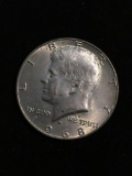 1968-D United States Kennedy Half Dollar - 40% Silver Coin - 0.147 ASW