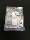 2002 Sweet Spot Swatches JASON GIAMBI Yankees Jersey Card with Stripe