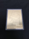 1996 CMG Worldwide 23kt Gold Baseball Card - Babe Ruth Yankees