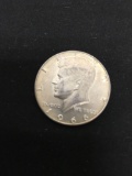 1966 United States Kennedy Half Dollar - 40% Silver Coin - 0.147 ASW