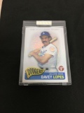 2005 Topps Pristine Refractor DAVEY LOPES Dodgers UNCIRCULATED Baseball Card /549