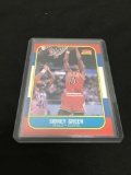 1986-87 Fleer #40 SIDNEY GREEN Bulls Vintage Basketball Card