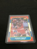 1986-87 Fleer #81 CHARLES OAKLEY Bulls Vintage Basketball Card