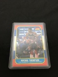 1986-87 Fleer #111 MYCHAL THOMPSON Blazers Hand Signed Autographed Basketball Card