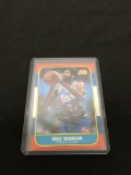 1986-87 Fleer #129 MIKE WOODSON Kings Hand Signed Autographed Basketball Card