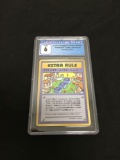 CGC Graded 1998 Pokemon Japanese 3vs 3 Dugtrio Battle Vending Series 3 Card - EX/NM 6