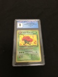 CGC Graded 1997 Pokemon Japanese Rocket DARK VILEPLUME Holofil Rare Card - Mint 9