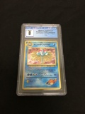 CGC Graded 1998 Pokemon Japanese Gym Booster 1 MISTY'S TENTACRUEL Holofoil Rare Card - NM-MT 8