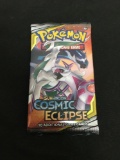 Factory Sealed Pokemon Booster Pack of Sun & Moon Cosmic Eclipse - 10 Trading Cards