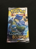 Factory Sealed Pokemon Booster Pack of Sun & Moon Cosmic Eclipse - 10 Trading Cards