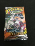 Factory Sealed Pokemon Booster Pack of Sun & Moon Cosmic Eclipse - 10 Trading Cards