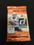 Factory Sealed 2018 Donruss NFL Football 8 Card Pack - LAMAR JACKSON RC?