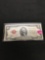 RARE 1928-D United States Jefferson $2 Red Seal STAR NOTE Bill Currency Note