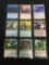 9 Count Lot of Magic the Gathering Gold Symbol RARE FOIL Trading Cards - Unsearched