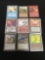 9 Count Lot of Vintage Magic the Gathering Cards - From Rares Box - Unresearched