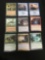 9 Count Lot of Magic the Gathering Gold Symbol Rare Cards from Collection - Unresearched