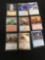 9 Count Lot of Magic the Gathering Gold Symbol Rare Cards from Collection - Unresearched