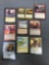 9 Count Lot of Magic the Gathering Gold Symbol Rare Cards from Collection - Unresearched