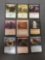 9 Count Lot of Magic the Gathering Gold Symbol Rare Cards from Collection - Unresearched