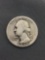 1940 United States Washington Silver Quarter - 90% Silver Coin from Estate