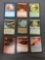 9 Count Lot of Magic the Gathering Gold Symbol Rare Cards from Collection - Unresearched