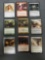 9 Count Lot of Magic the Gathering Gold Symbol Rare Cards from Collection - Unresearched