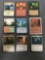 9 Count Lot of Magic the Gathering Gold Symbol Rare Cards from Collection - Unresearched