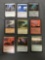 9 Count Lot of Magic the Gathering Gold Symbol Rare Cards from Collection - Unresearched