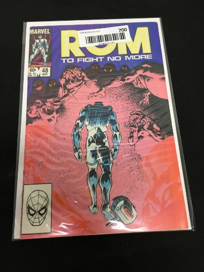 Vintage Marvel Comics Group ROM TO FIGHT NO MORE 48 Nov Comic Book
