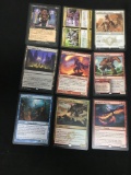 9 Count Lot of Magic the Gathering Gold Symbol Rare Cards from Collection - Unresearched