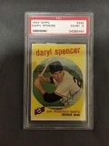 PSA Graded EX-MT 6 - 1959 Topps Daryl Spencer #443