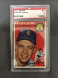 PSA Graded EX 5 - 1954 Topps Harvey Kuenn #25