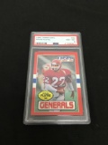 PSA Graded NM-MT 8 - 1985 Topps USFL Doug Flutie #80