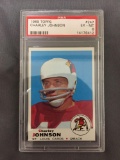 PSA Graded EX-MT 6 - 1969 Topps Charley Johnson #247