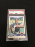 PSA Graded Mint 8 - 1984 Fleer Darryl Strawberry #599