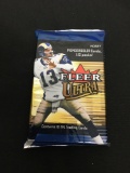 Factory Sealed Fleer Ultra NFL Hobby Memorabilia Cards 1:12 Packs! 10 Trading Card Sealed Pack