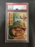 PSA Graded VG-EX 4 - 1956 Topps Al Kaline White Black #20