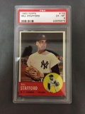 PSA Graded EX-MT 6 - 1963 Topps Bill Stafford #155