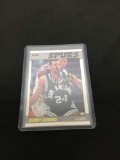 Hand Signed 1987-88 Fleer #27 JOHNNY DAWKINS Spurs Autographed Basketball Card