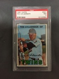 PSA Graded NM 7 - 1967 Topps Ted Uhlaender #431