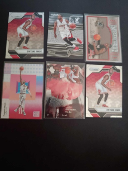 Dwayne Wade lot of 6